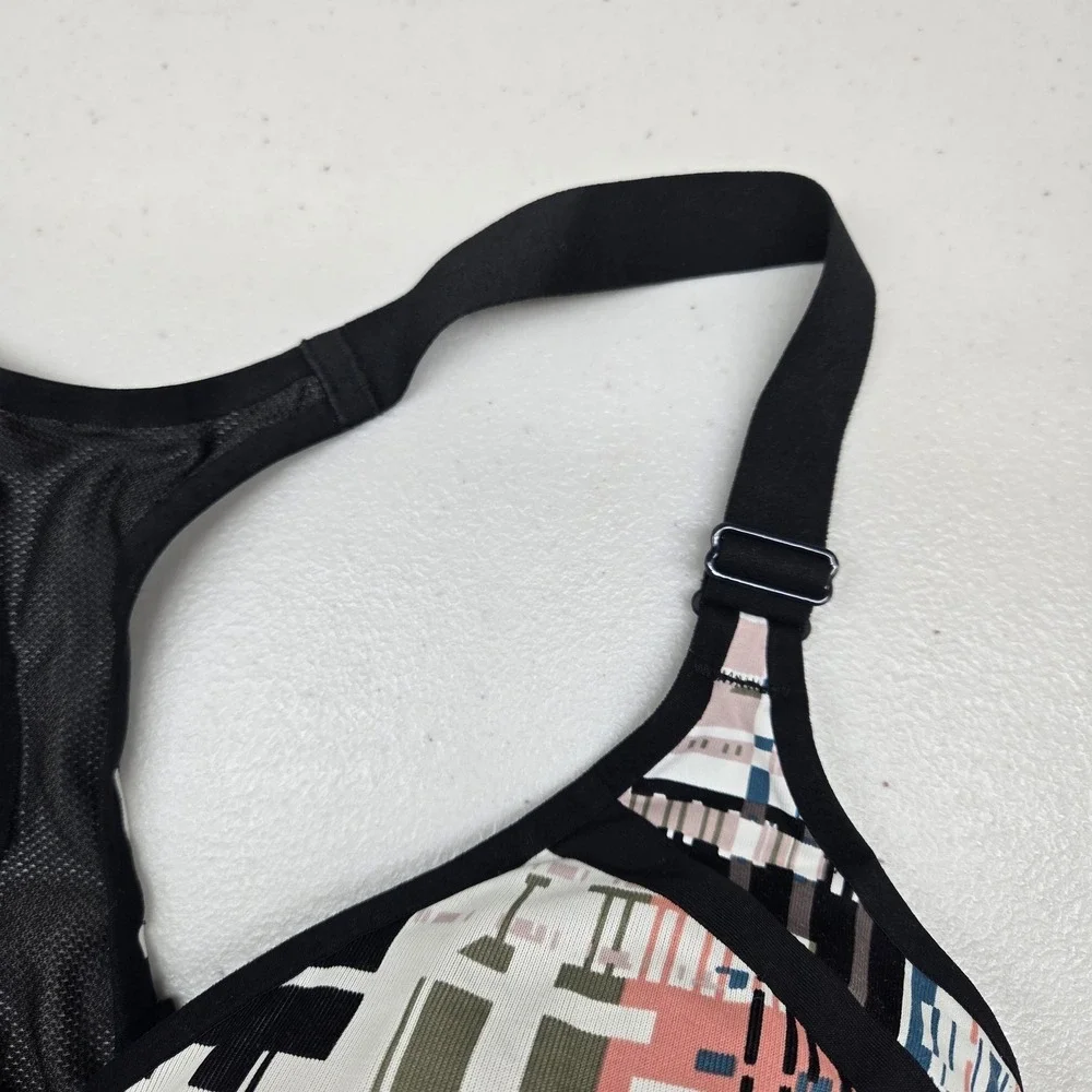 Victoria‎ Sport Women Sports Bra 34D Multicolor Graphic Print